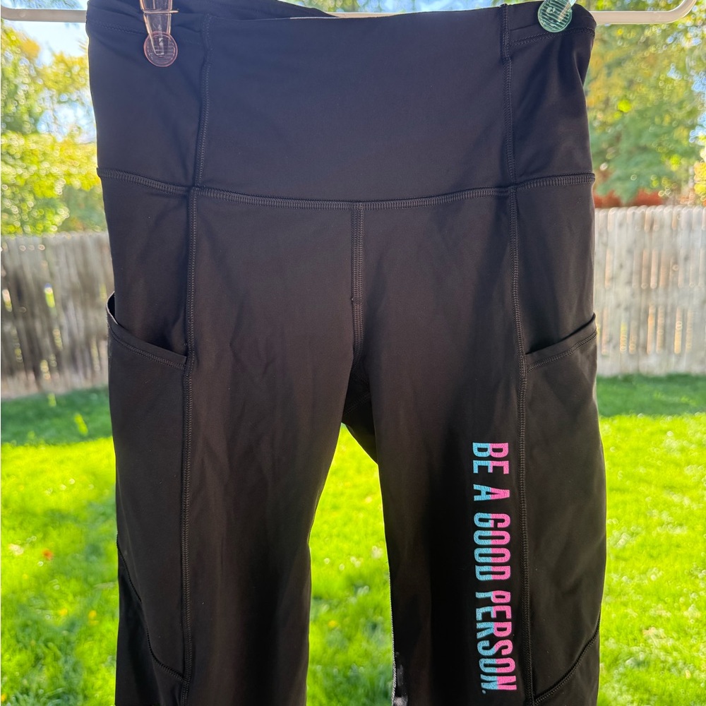 lululemon athletica Black Bike Shorts